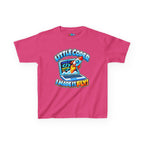 Kidxtr™ Kids Coder T-Shirt — 'I Made It Fly' Little Coder Robot Graphic Tee