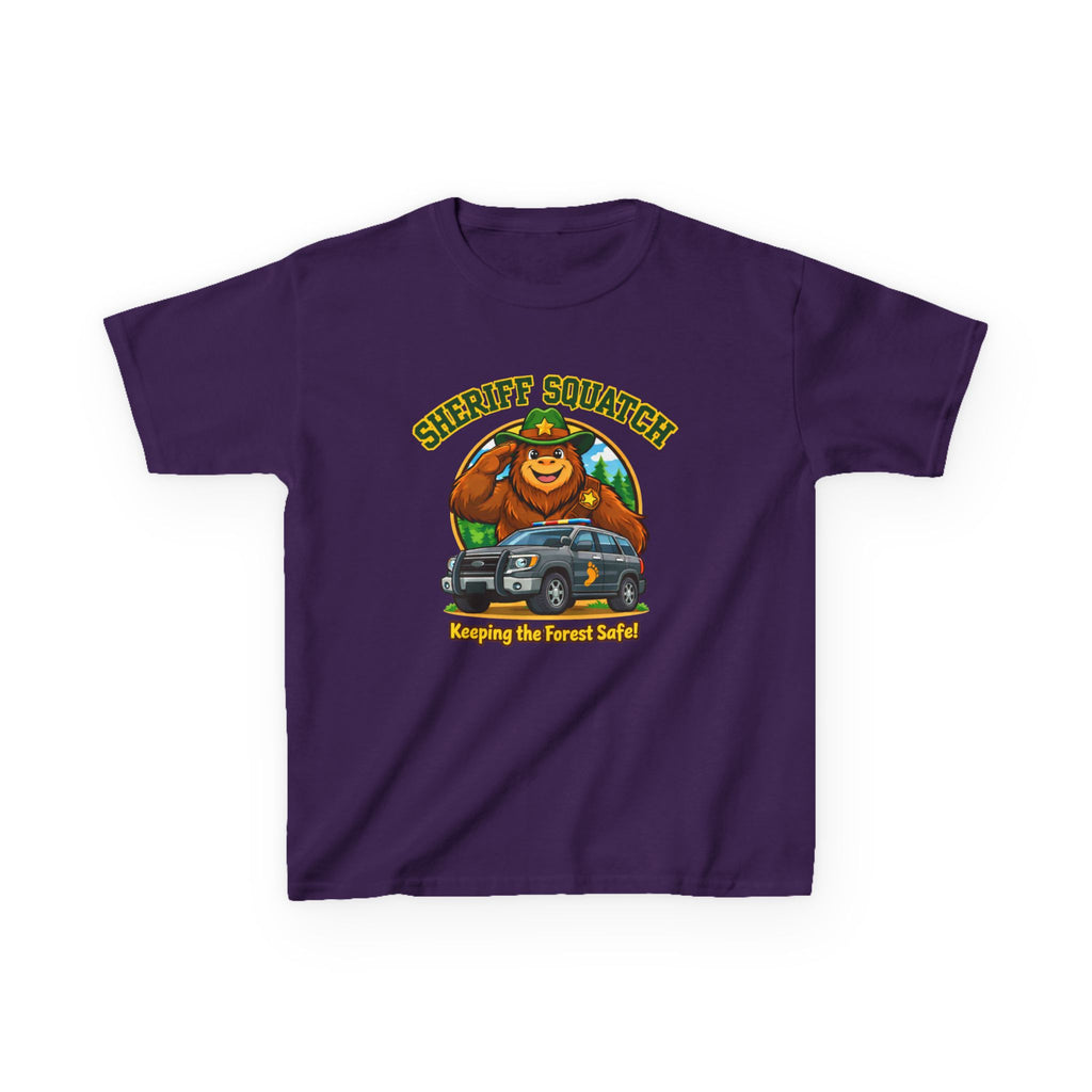 Kids Bigfoot T-Shirt – Sheriff Squatch Graphic Tee