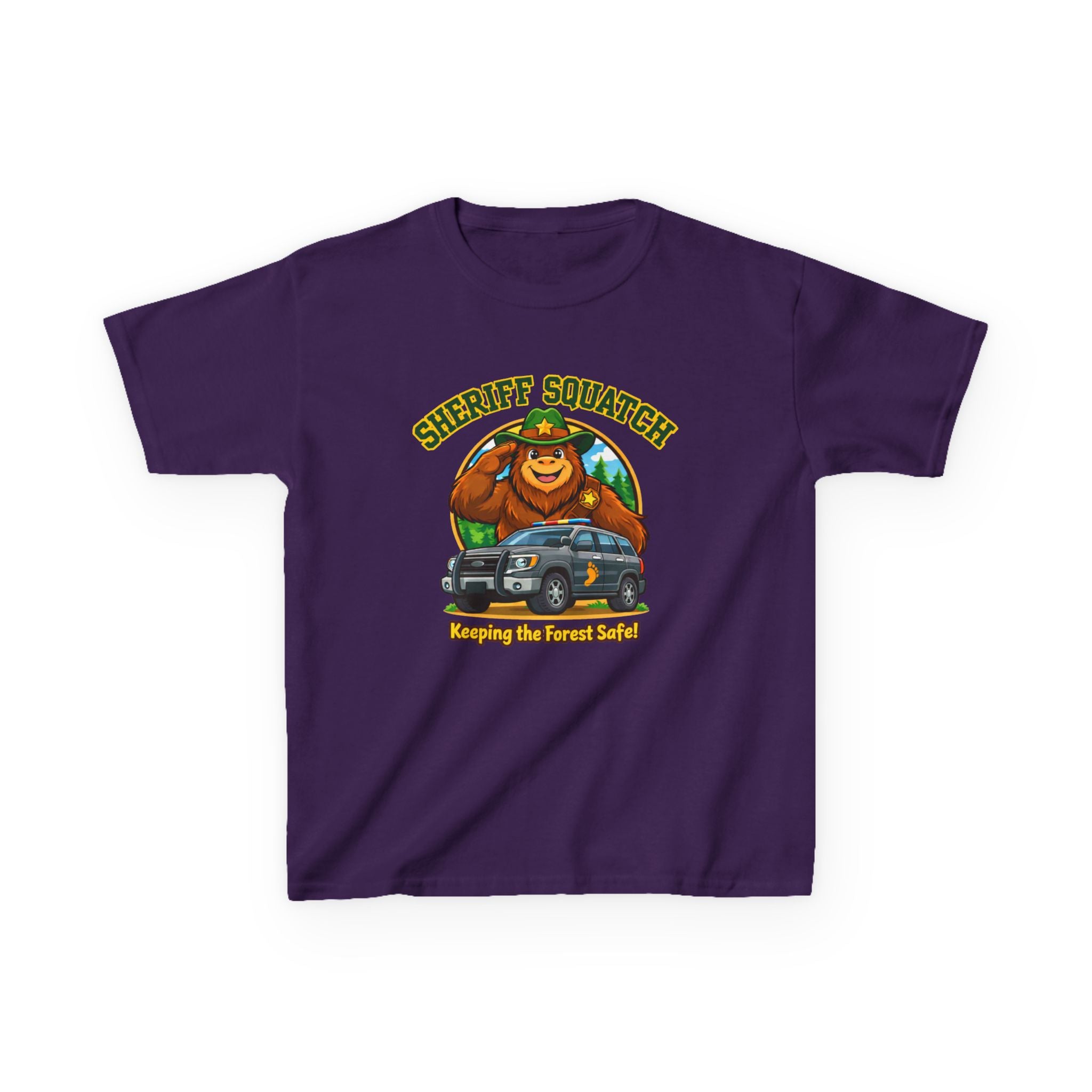 Kids Bigfoot T-Shirt – Sheriff Squatch Graphic Tee