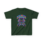 Kidxtr™ Kids Gaming T-Shirt — 'Kidxtr Gaming' Neon Controller Graphic Tee