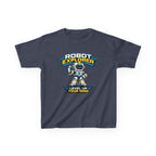 Kids T‑Shirt — "Robot Explorer: Level Up Your Mind" Cute STEM Robot Tee