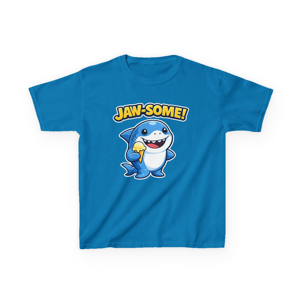 Cartoon Shark  - Kids T Shirt