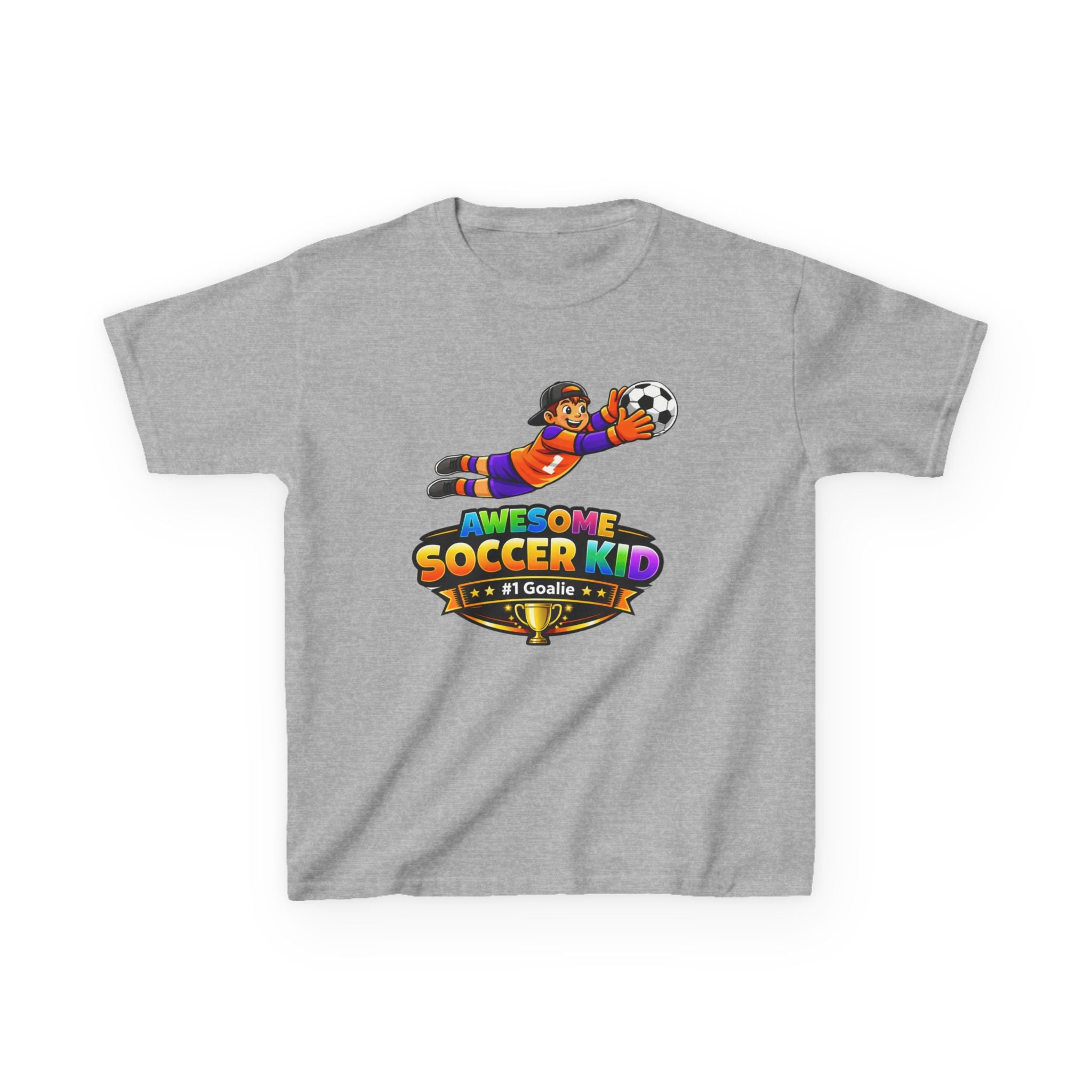 Kids Soccer Goalie T-Shirt – Last Line of Defense Graphic Tee