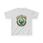 Kids 3rd Grade T-Shirt — 'Globe Badge' Back-to-School Graphic Tee
