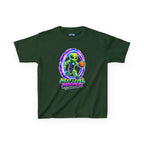 Kidxtr™ Kids Basketball T-Shirt — 'Next Level Hooper' Alien Basketball Graphic Tee