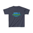 Kids Gaming T-Shirt — 'Level 1 Awesomeness Loading' Gamer Birthday Graphic Tee