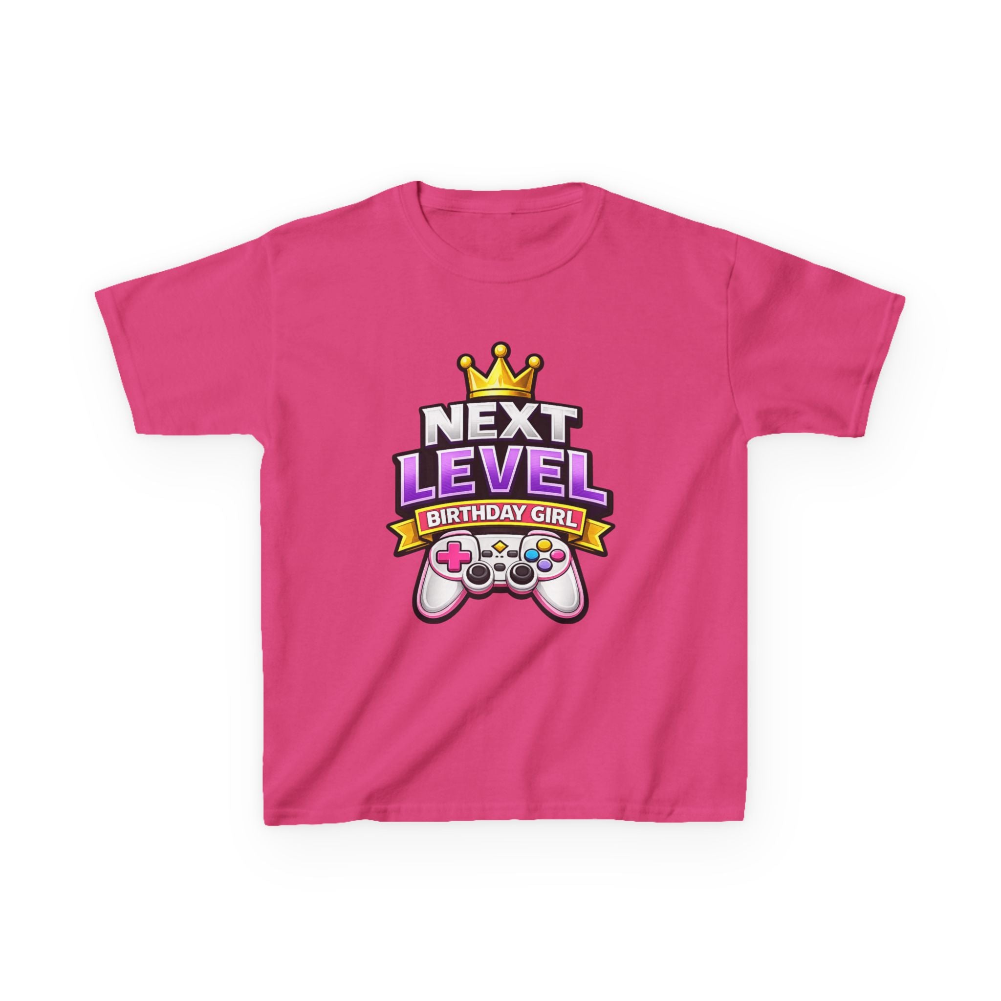 Kids Birthday Girl Gamer T-Shirt – Game On Graphic Tee