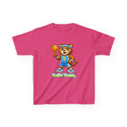 Kidxtr™ Kids Basketball T-Shirt — 'Ballin' Buddy' Cute Bear Basketball Graphic Tee