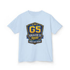 Kids Grade 5 T-Shirt — 'G5 Squad' First Day Ready Back-to-School Graphic Tee