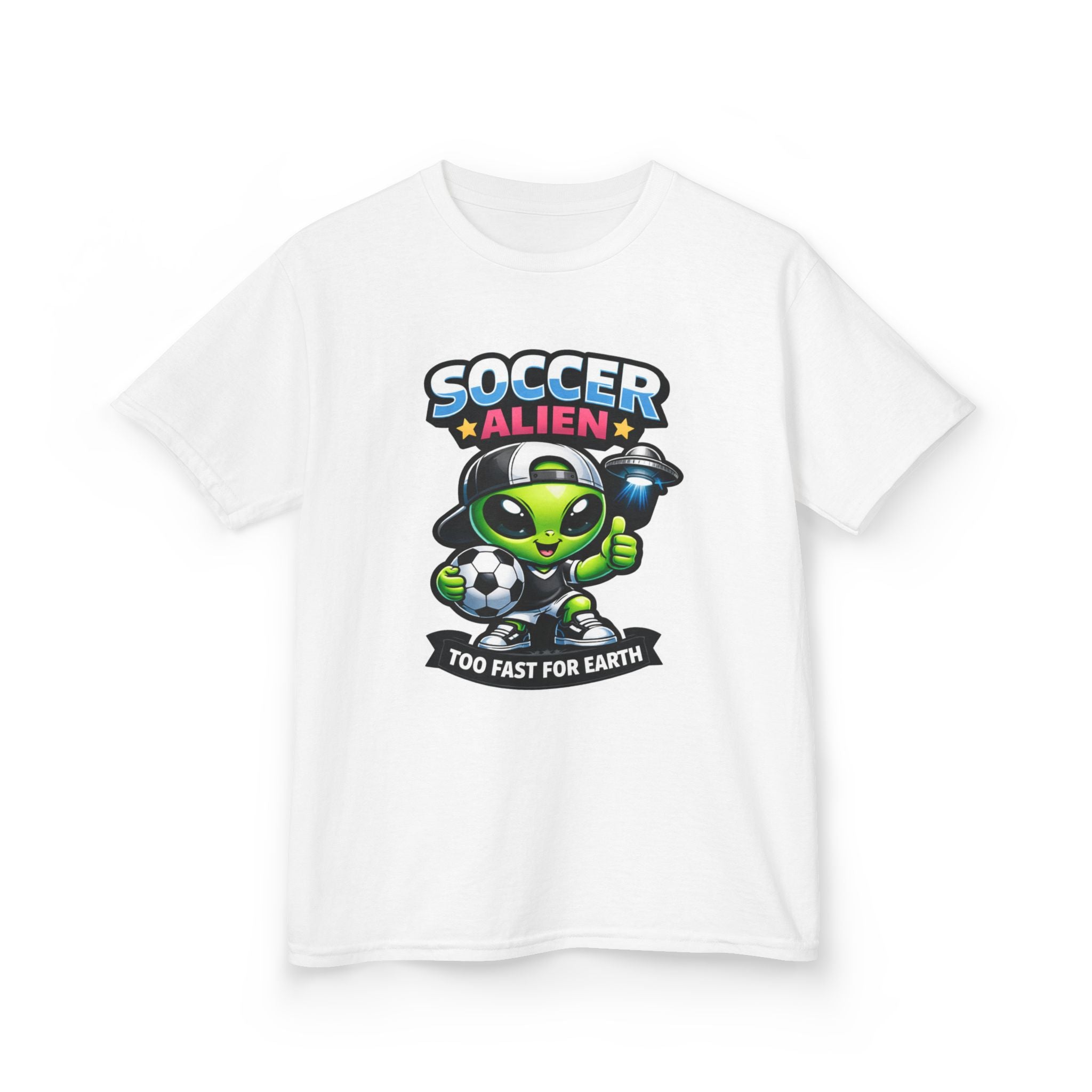 Copy of Kids Soccer Alien - Kids T Shirt