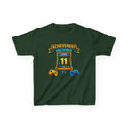 Kids Birthday T-Shirt — 'Birthday Champ' Level 11 Unlocked Gamer Graphic Tee