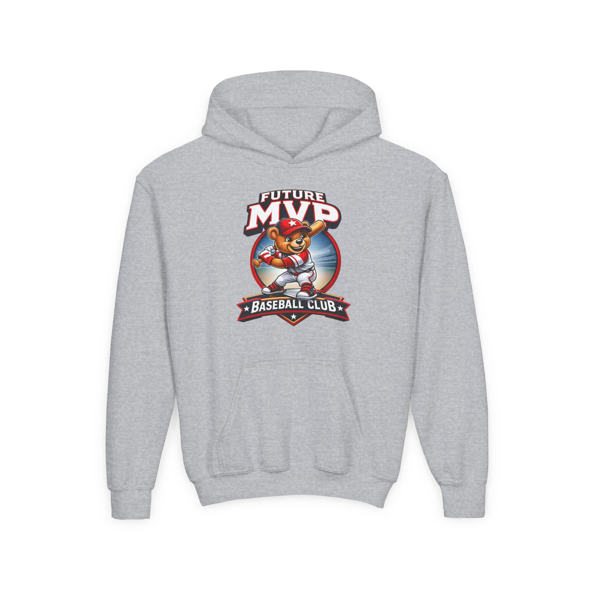 Kidxtr™ Kids MVP Hoodie — 'MVP Energy' Bold Graphic Youth Hooded Sweatshirt