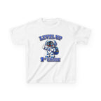 1st Grade Level Up Kids T‑Shirt — Cute Robot Back to School Tee