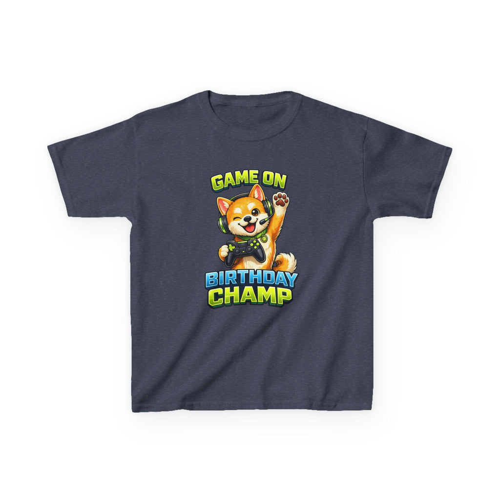 Kids Birthday Gamer T-Shirt – Game On Graphic Tee