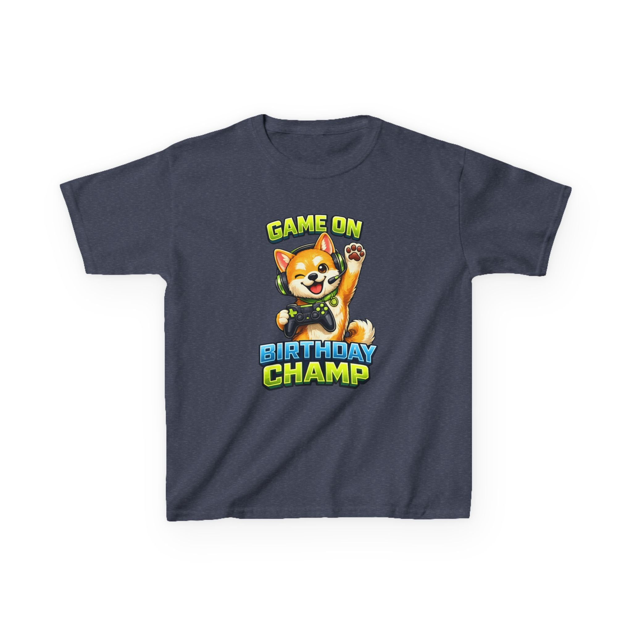 Kids Birthday Gamer T-Shirt – Game On Graphic Tee