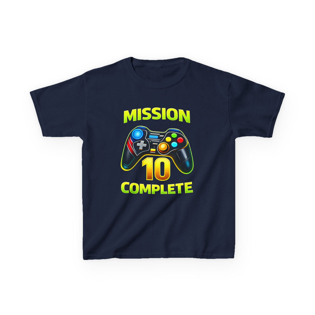 Kids Gamer T-Shirt – Mission Complete Graphic Tee