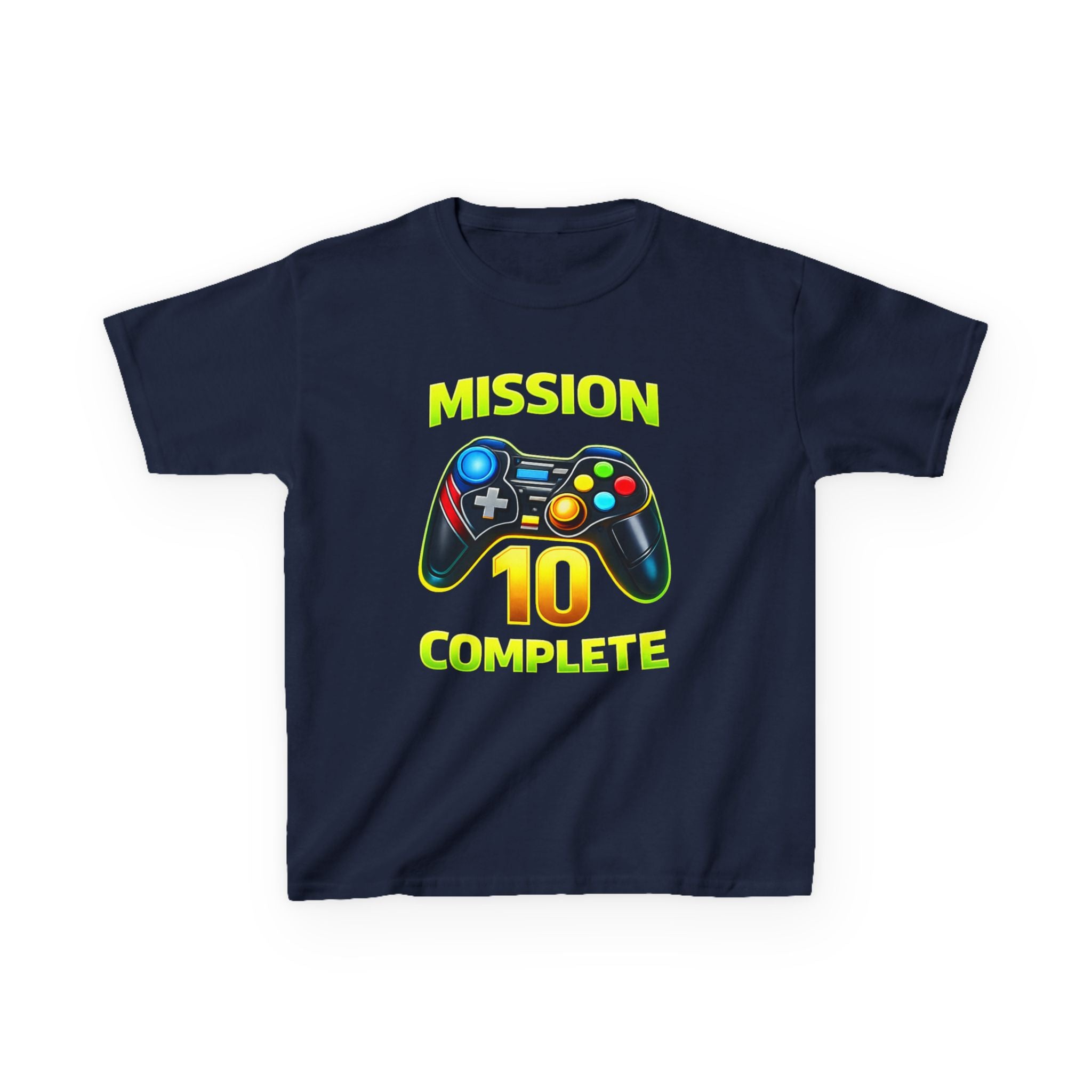 Kids Gamer T-Shirt – Mission Complete Graphic Tee