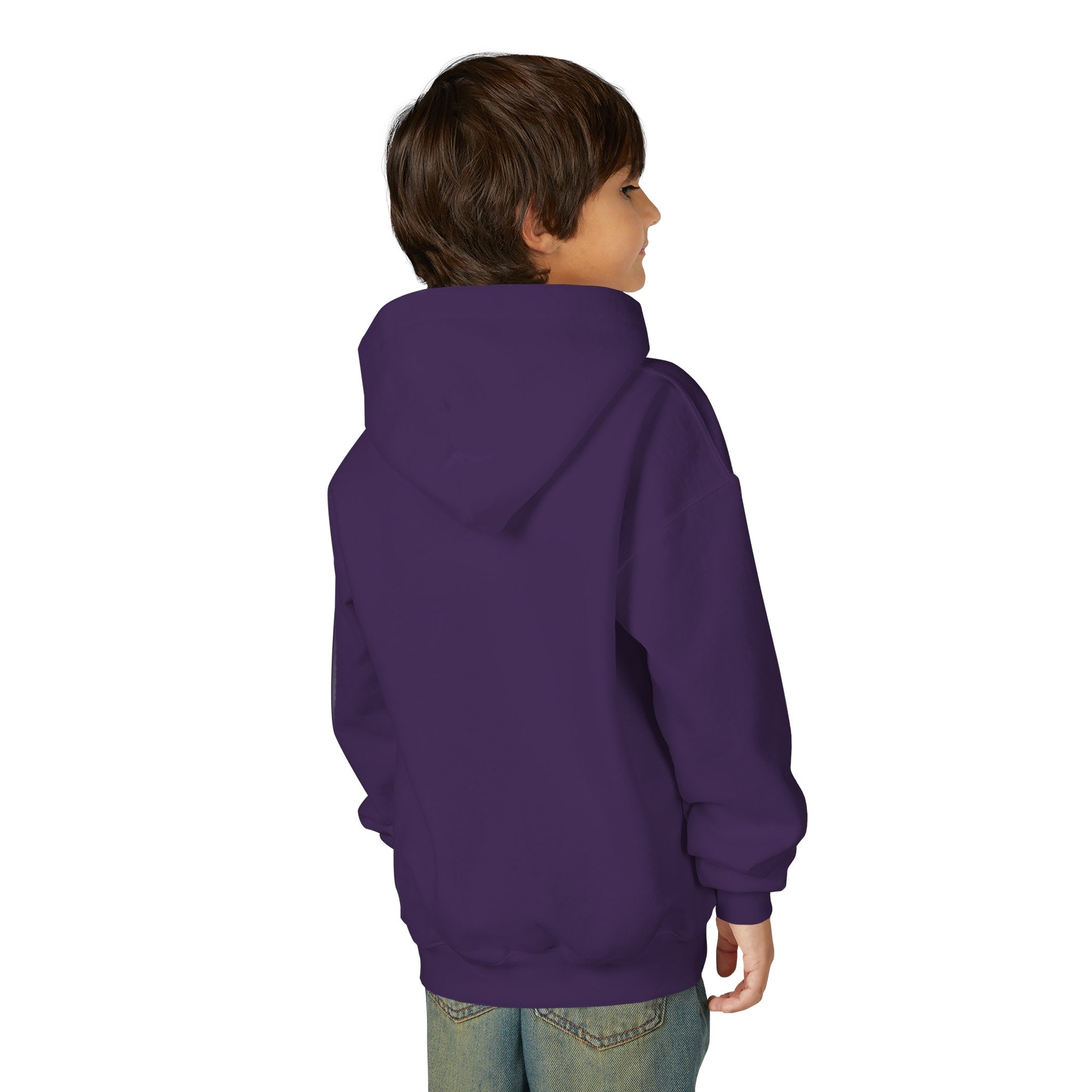 Kidxtr™ Kids Gamer Hoodie — 'Just Level Up' Gamer Graphic Sweatshirt
