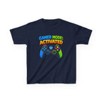 Kids Gamer T-Shirt — 'Gamer Mode Activated' Colorful Game Controller Tee