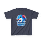 Kids Dolphin T-Shirt — 'Making Waves' Cute Tropical Dolphin Graphic Tee