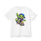 Kids Alien T-Shirt — 'Skate or Alien' Skateboard Graphic Tee
