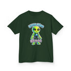 Kids Alien T-Shirt — 'Little Alien, Big Heart' Cute Space Graphic Tee