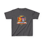 Kids Soccer T-Shirt — 'Junior Soccer Club' Crest Graphic Tee