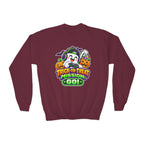 Kidxtr™ Kids Halloween Sweatshirt — 'Trick or Treat Mission' Halloween Graphic Crewneck