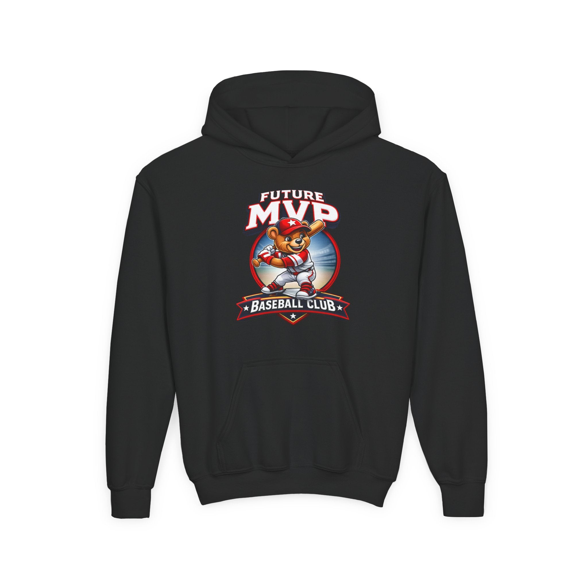 Kidxtr™ Kids MVP Hoodie — 'MVP Energy' Bold Graphic Youth Hooded Sweatshirt