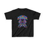 Kidxtr™ Kids Gaming T-Shirt — 'Kidxtr Gaming' Neon Controller Graphic Tee