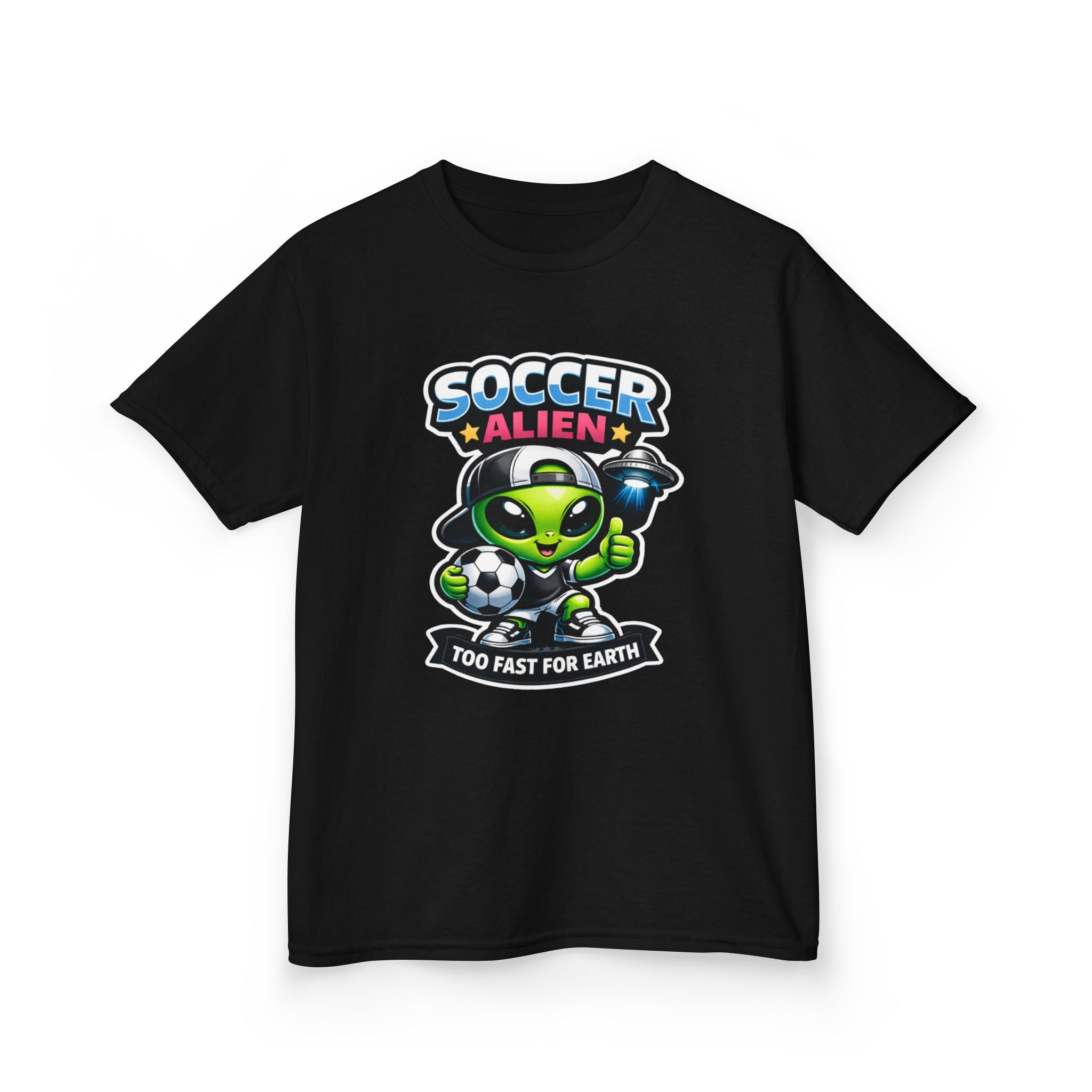 Kids Soccer Alien - Kids T Shirt