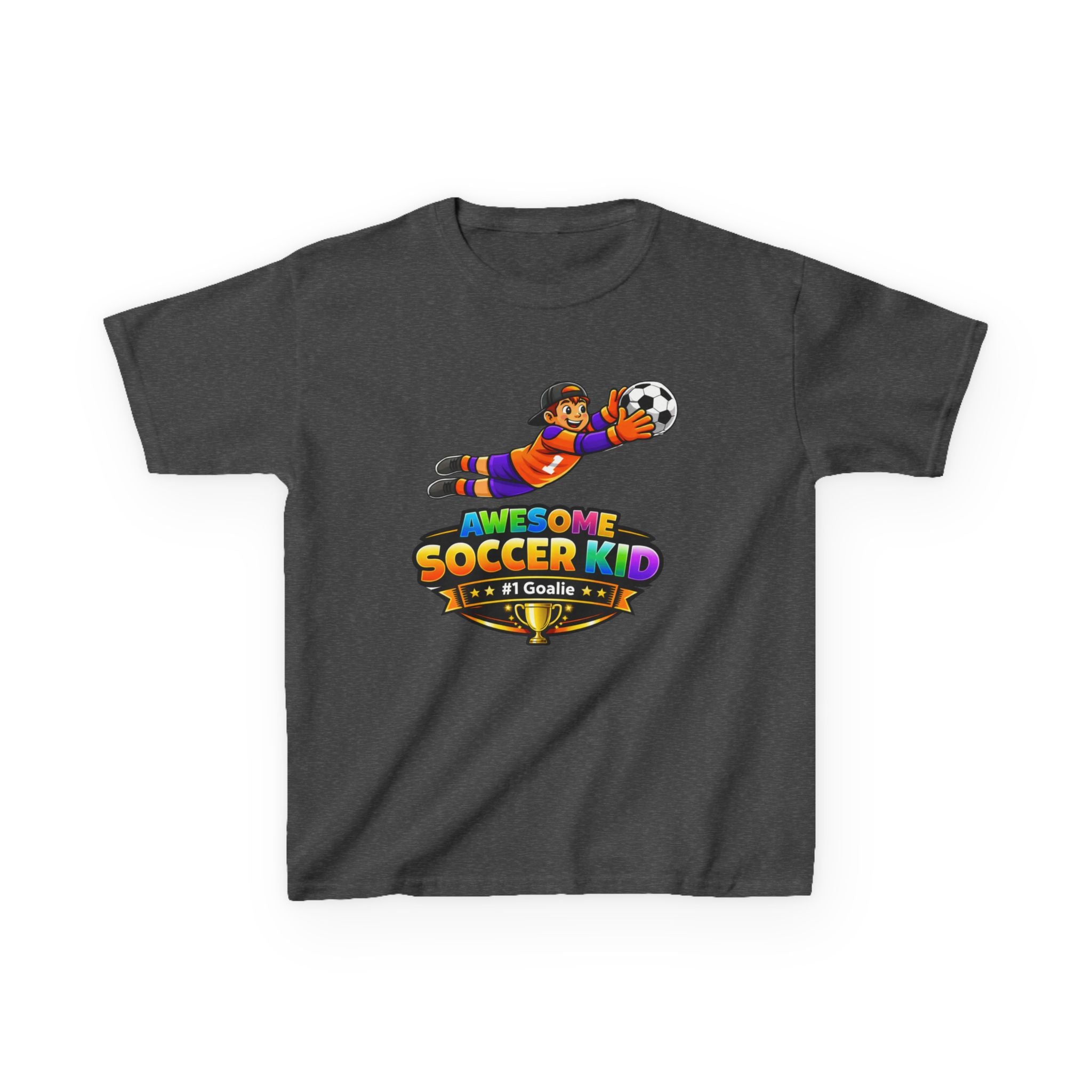 Kids Soccer Goalie T-Shirt – Last Line of Defense Graphic Tee