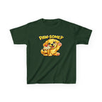 Kids Dog T-Shirt — 'Paw-some!' Golden Puppy Graphic Tee