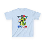 Kids Birthday T-Shirt — 'Today Is My Big Day' Birthday Dino Graphic Tee
