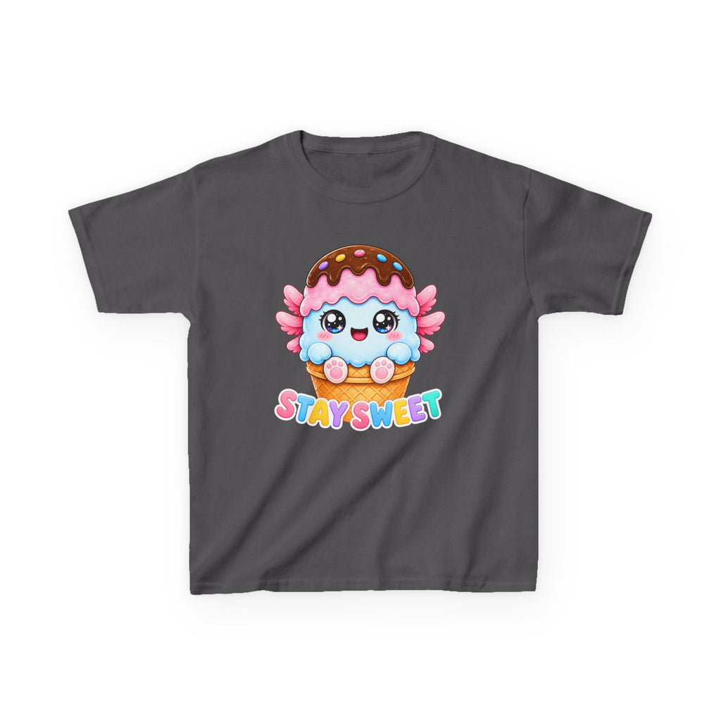 Kids Tee — Kawaii Ice Cream 'Stay Sweet' Graphic