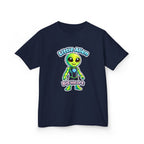 Kids Alien T-Shirt — 'Little Alien, Big Heart' Cute Space Graphic Tee