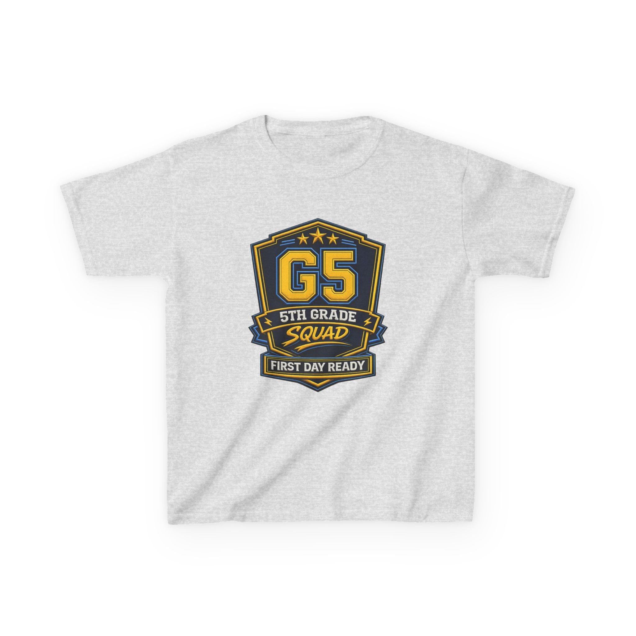 Kids 5th Grade T-Shirt — 'G5 First Day Ready' Back-to-School Graphic Tee
