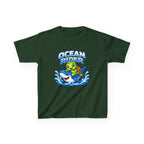 Kids Ocean T-Shirt — 'Ocean Rider' Turtle & Shark Surf Graphic Tee