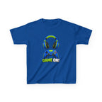 Kids Gamer T-Shirt — 'Game On!' Controller & Headset Gaming Graphic Tee