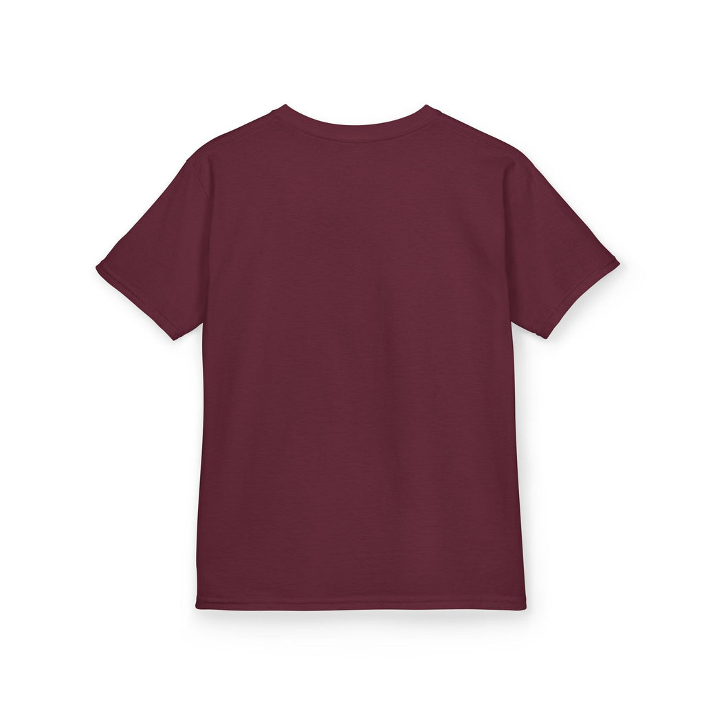 Kids Soccer T-Shirt — 'Powered by Fun & Soccer' Burger Graphic Tee
