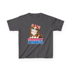 Smarty Paws Kids T-Shirt — Cute Kitten Graphic Tee for Children