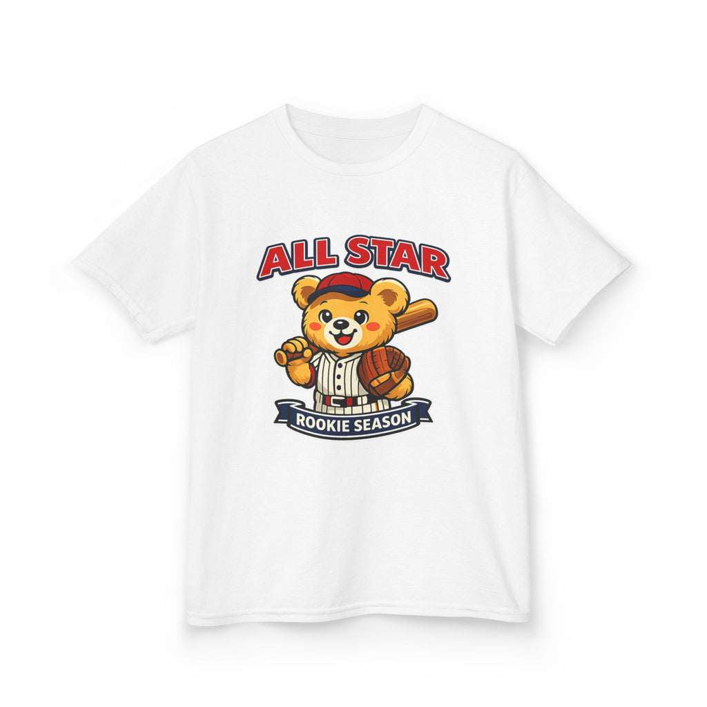 Bear Baseball - Kids T Shirt