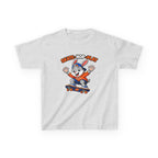 Kids Skate Hop Play T-Shirt — Cute Skateboarding Bunny Tee for Boys & Girls