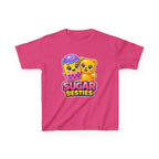 Kids Candy T-Shirt — 'Sugar Besties' Cute Bear & Popsicle Graphic Tee