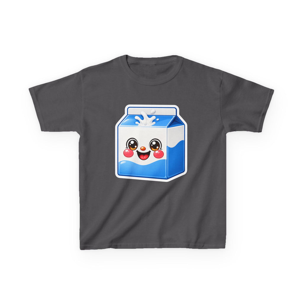 Kids Milk Carton T-Shirt — 'Got Milk?' Cute Kawaii Smiling Milk Carton Graphic Tee