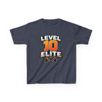 Kids Gaming T-Shirt — 'Level 10 Elite' Gamer Graphic Tee