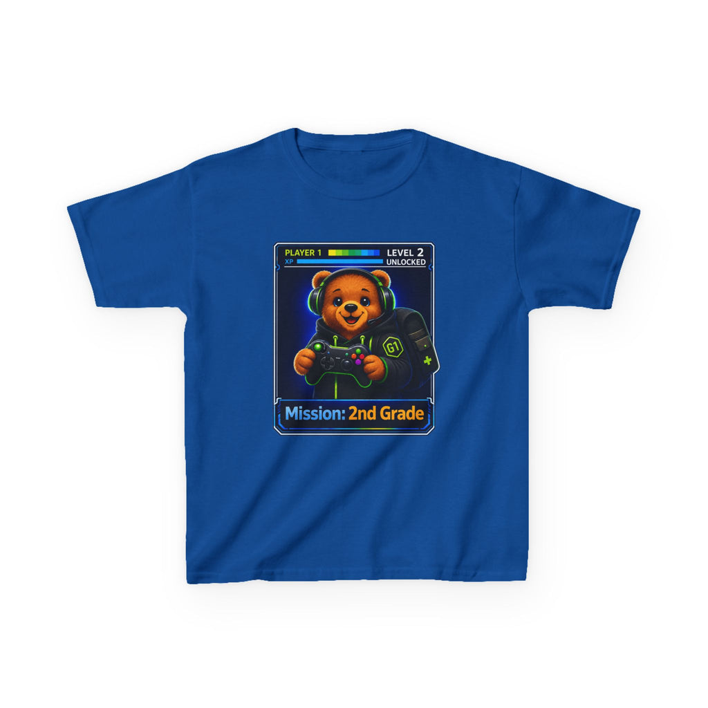 2nd Grade Gamer - Kids T Shirt