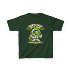 Kidxtr™ Kids Space T-Shirt — 'Earth Was Fun, What’s Next?' Cosmic Dino Graphic Tee
