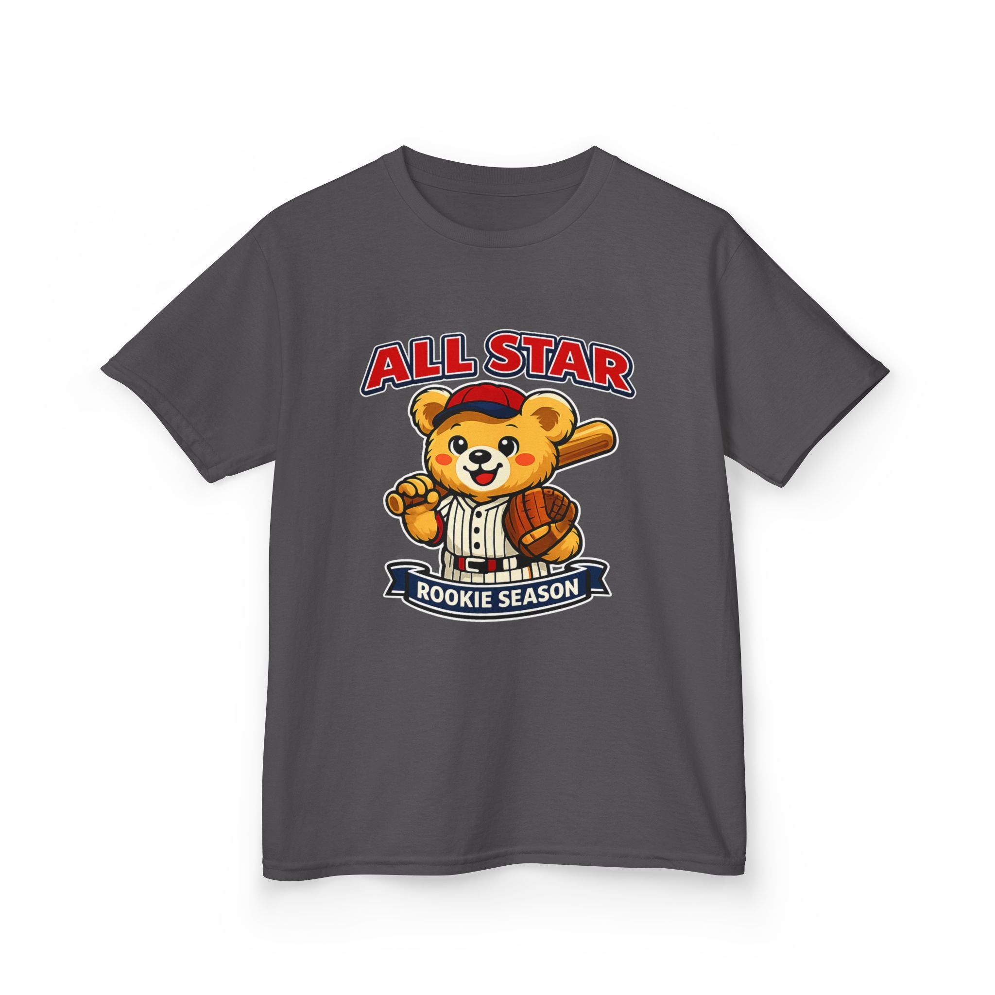 Bear Baseball - Kids T Shirt