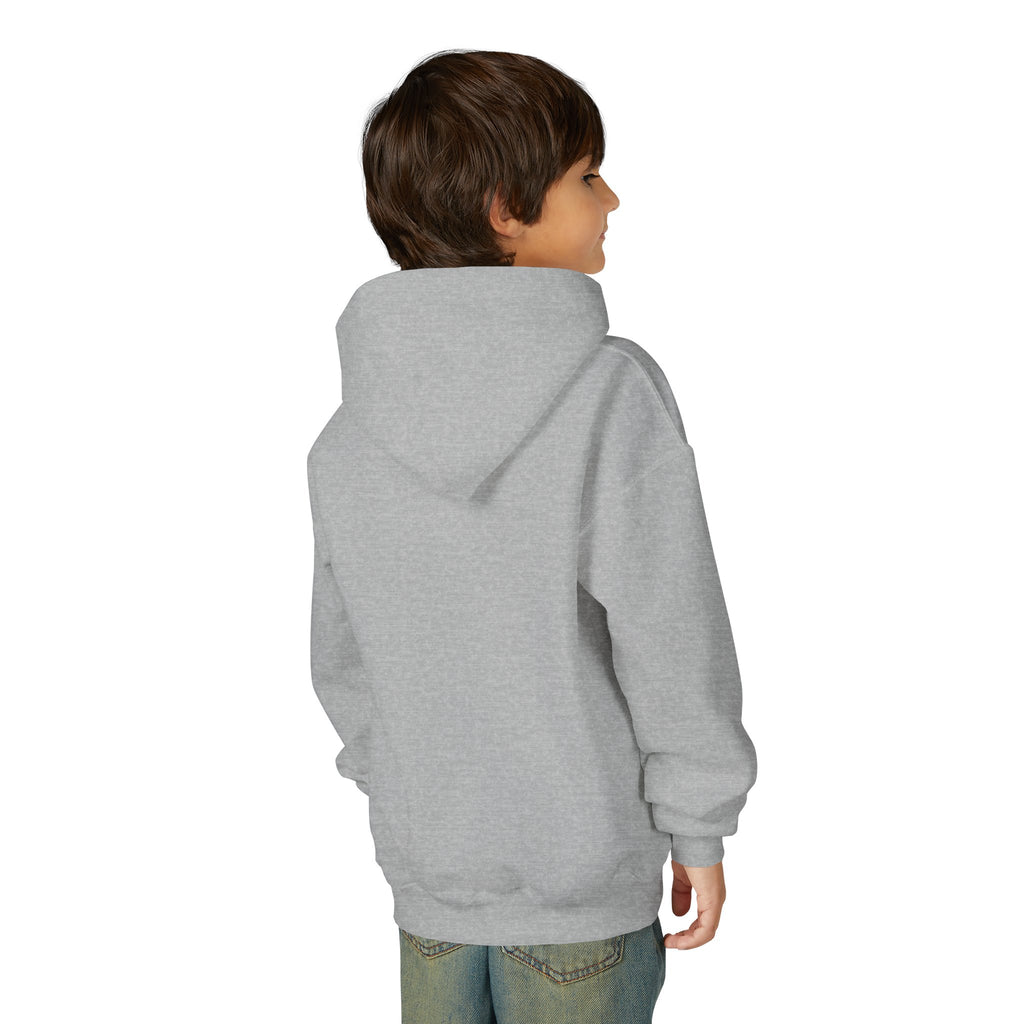 Kidxtr™ Kids Gamer Hoodie — 'Just Level Up' Gamer Graphic Sweatshirt